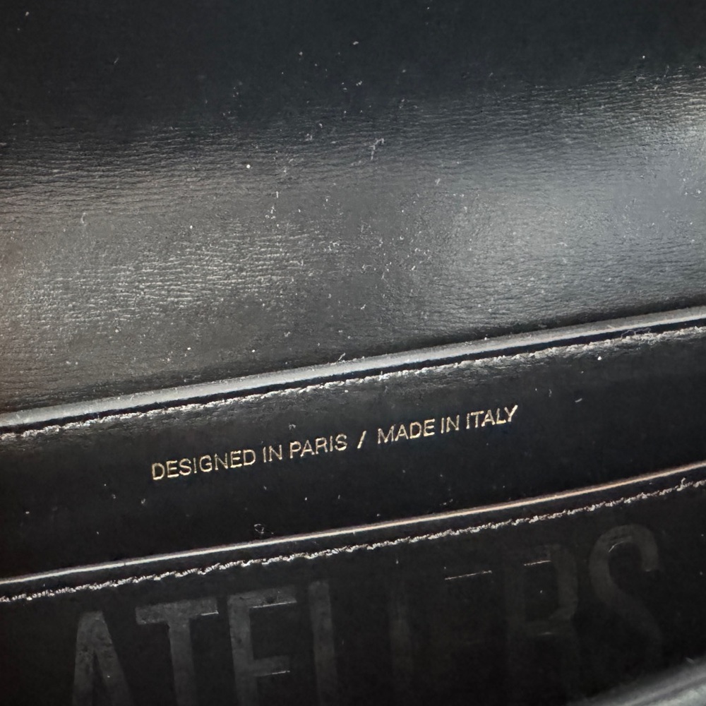 Ateliers Auguste Monceau Baguette Gold Edition in Black Box Leather - Picture 10 of 13